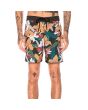 Hombre con Bañador Boardshort Deus Ex Machina Macro Floral 17" Negro Floral