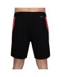 Hombre con bañador Boardshort Florence Marine X Block 17.5" negro y rojo posterior