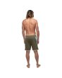 Hombre con bañador Block Boardshort Florence Marine X verde oliva posterior