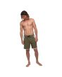 Hombre con bañador Block Boardshort Florence Marine X verde oliva