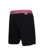 Bañador Boardshort Florence Marine X Weld negro 17'5" para hombre posterior