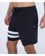 Hombre con bañador boardshort Hurley Block Party 18" negro cordón