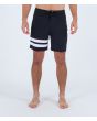 Hombre con bañador boardshort Hurley Block Party 18" negro