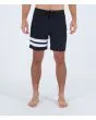 Hombre con bañador boardshort Hurley Block Party 18" negro