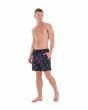 Hombre con Bañador Boardshort Hurley Cannonball Volley 17'' Negro Combo cintura elástica