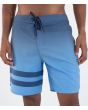 Hombre con Bañador Boardshort Hurley Phantom Block Party 18'' Submarine Azul