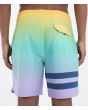Hombre con Bañador Boardshort Hurley Phantom Block Party 18'' Sunspit posterior