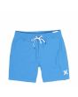 Bañador Boardshort Hurley One and Only Solid Volley 17" Seaview azul para hombre 