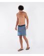 Hombre con Bañador Hurley Phantom Eco Block Party Solid 18 Grey Teal corte