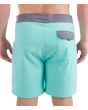 Hombre con Bañador Hurley Phantom Eco One and Only Solid 18'' Tropical Mist posterior