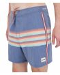 Hombre con Bañador Boardshort Hurley Phantom Naturals Sessions 16' Azul Vintage lateral