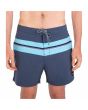 Hombre con Bañador Boardshort Hurley Sessions Bohemia 16" Monsoon Blue azul marino
