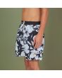 Hombre con Bañador Boardshort Lightning Bolt Continual Flower 16" negro floral lateral