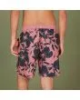 Hombre con Bañador Boardshort Lightning Bolt Continual Flower 16" rosa floral posterior