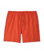 Bañador surfero Patagonia Hydropeak Volley 16'' Pollinator Orange para hombre
