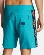 Hombre con Bañador Boardshort Performance Billabong D Bah Airlite 19" Aqua bolsillo