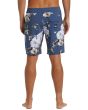 Hombre con Bañador Performance Billabong Lazarus Pro 19" Azul Oscuro posterior