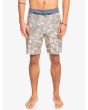 Hombre con Bañador Boardshort Quiksilver HempStretch 69 18" Beige 