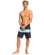 Hombre con Bañador Boardshort Highlite Arch 19" Azul Marino frontal