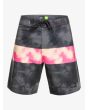 Bañador Boardshort Quiksilver Highlite Arch 19" rosa para hombre frontal
