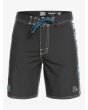 Bañador boardshort Quiksilver Original Arch Blank Canvas 18" negro para hombre 