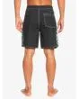 Hombre con bañador boardshort Quiksilver Original Arch Blank Canvas 18" negro posterior