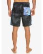 Hombre con Bañador Boardshort Quiksilver Surfsilk Arch 18" Negro posterior