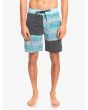 Hombre con Bañador Boardshort Quiksilver Surfsilk Juxtaposed 18" azul 