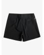 Bañador boardshort Quiksilver Surfsilk Kaimana 16" negro para hombre posterior