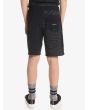 Niño con Bañador Boardshort Quiksilver Surfsilk Radical Arch 16" Boy Negro posterior