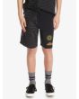Niño con Bañador Boardshort Quiksilver Surfsilk Radical Arch 16" Boy Negro