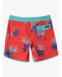Boardshort Quiksilver Surfsilk Scallop 18'' Cayenne para hombre posterior