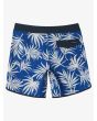 Boardshort Quiksilver Surfsilk Scallop 18'' Monaco Blue para hombre posterior