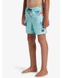 Niño con Bañador Quiksilver Youth Everyday Mix Volley 14'' Azul Celeste Tropical lateral