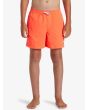 Niño con Bañador Quiksilver Everyday Solid Volley Youth 14'' Fiery Coral