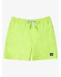 Boardshort Quiksilver Everyday Solid Volley Youth 14'' Safety Yellow para niño 8-16 años