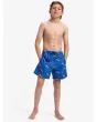 Niño con Bañador Quiksilver Next Gen Volley 14'' Azul bolsillos laterales