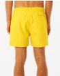 Hombre con Bañador Boardshort Rip Curl Offset Volley 15" Amarillo posterior