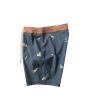 Bañador Boardshort Vissla Radical 17.5" azul Jack Soren para hombre lateral
