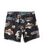 Bañador Boardshort Vissla The Isle 17.5" Ecolastic Negro para hombre posterior