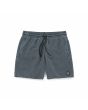 Bañador de cintura elástica Volcom Center Trunk 17" Dark Slate para hombre