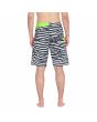 Hombre con Bañador Volcom Lido Print Mod 20' Electric Green posterior