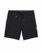 Boardshort Volcom Lido Lido Solid Mod 18in Negro para hombre