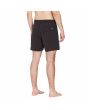 Hombre con Bañador Boardshort elástico Volcom Lido Solid Trunk 16" Negro posterior