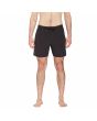 Hombre con Bañador Boardshort elástico Volcom Lido Solid Trunk 16" Negro