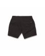 Bañador Boardshort elástico Volcom Lido Solid Trunk 16" Negro para hombre posterior