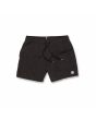 Bañador Boardshort elástico Volcom Lido Solid Trunk 16" Negro para hombre