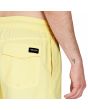 Hombre con Bañador Boardshort elástico Volcom Lido Solid Trunk 16" Amarillo bolsillo