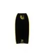 Slick de Tabla de Bodyboard Empire Go PP Negro-Amarillo-Negro cola creciente