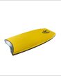 Tabla de Bodyboard NMD Ben Player AlphaFlex PFST K19 PP Quad Concave Amarillo-Negro cola creciente